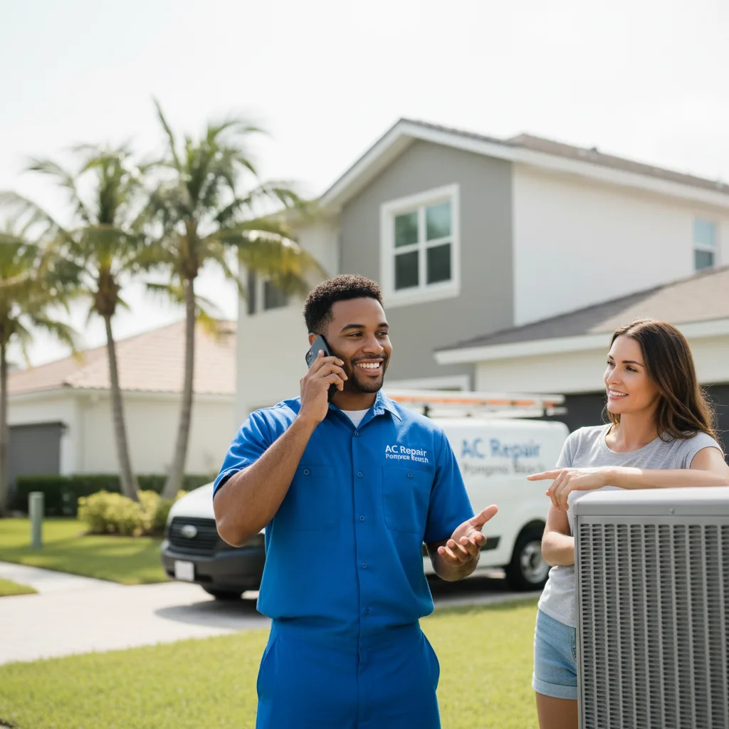 AC Repair Pompano Beach customer support in Lake View